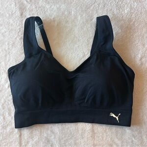 Puma Women's Classic Black Sports Bra